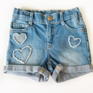 Genuine Kids Heart Patch Shorts
